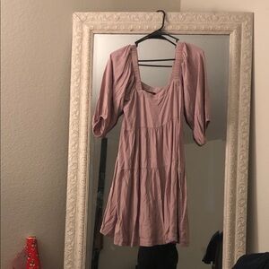 Shinestar Mauve Mini Dress